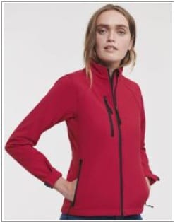 Ladies Softshell Jacket — 2026 IAVC catalogue photograph